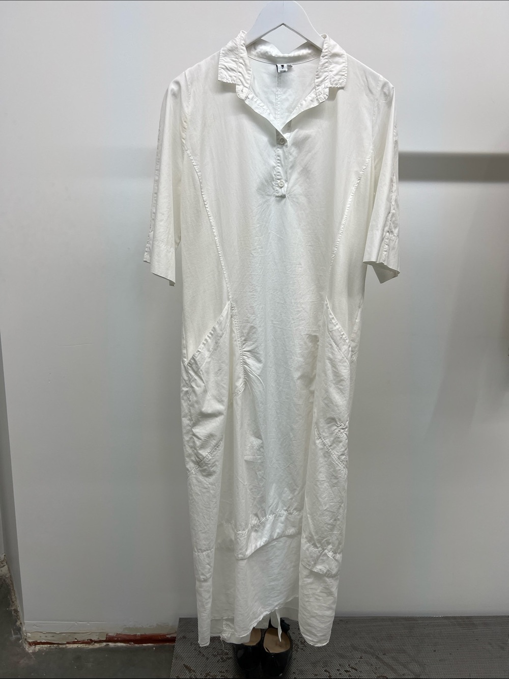European Culture White Lightweight Dress